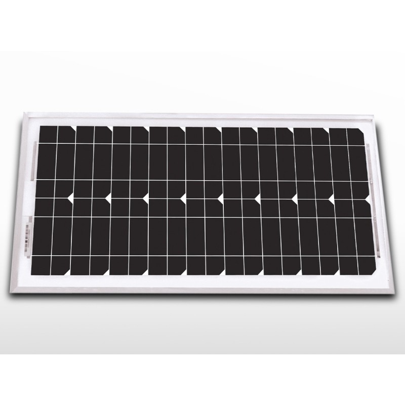 Panneau solaire monocristallin 20W - 12V | UNISUN 20.12 M