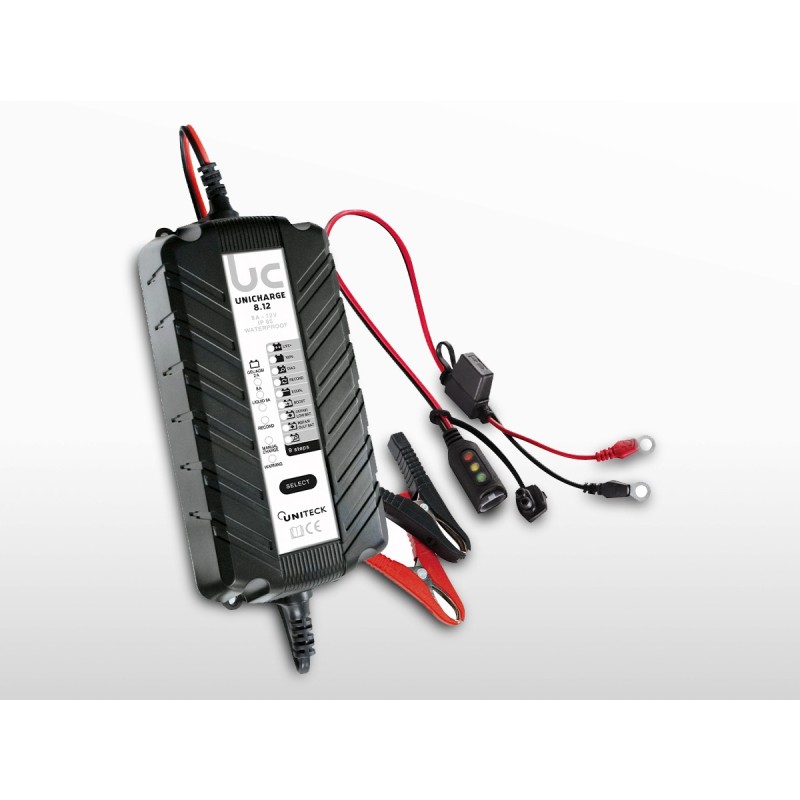 Chargeur de batterie intelligent 12V - 8A | UNICHARGE 8.12