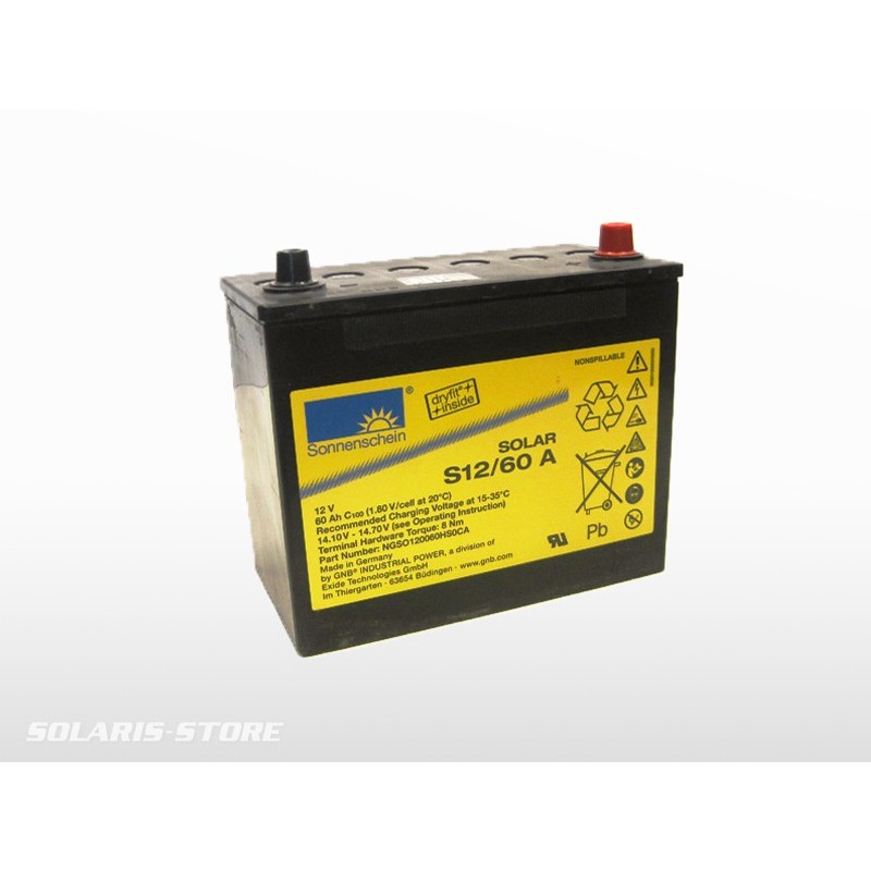 Batterie solaire gel SONNENSCHEIN SOLAR S12/41A