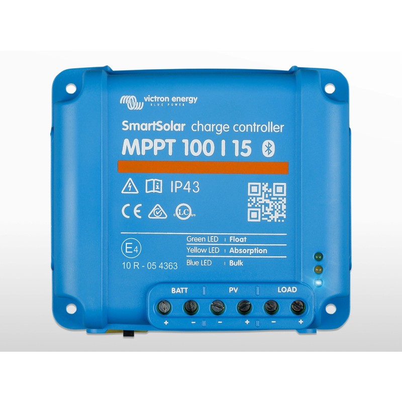 Régulateur MPPT SmartSolar VICTRON 100/15 (100V / 15A) Bluetooth intégré