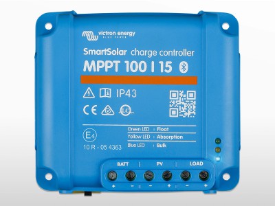 Régulateur MPPT SmartSolar VICTRON 100/15 (100V / 15A) Bluetooth intégré