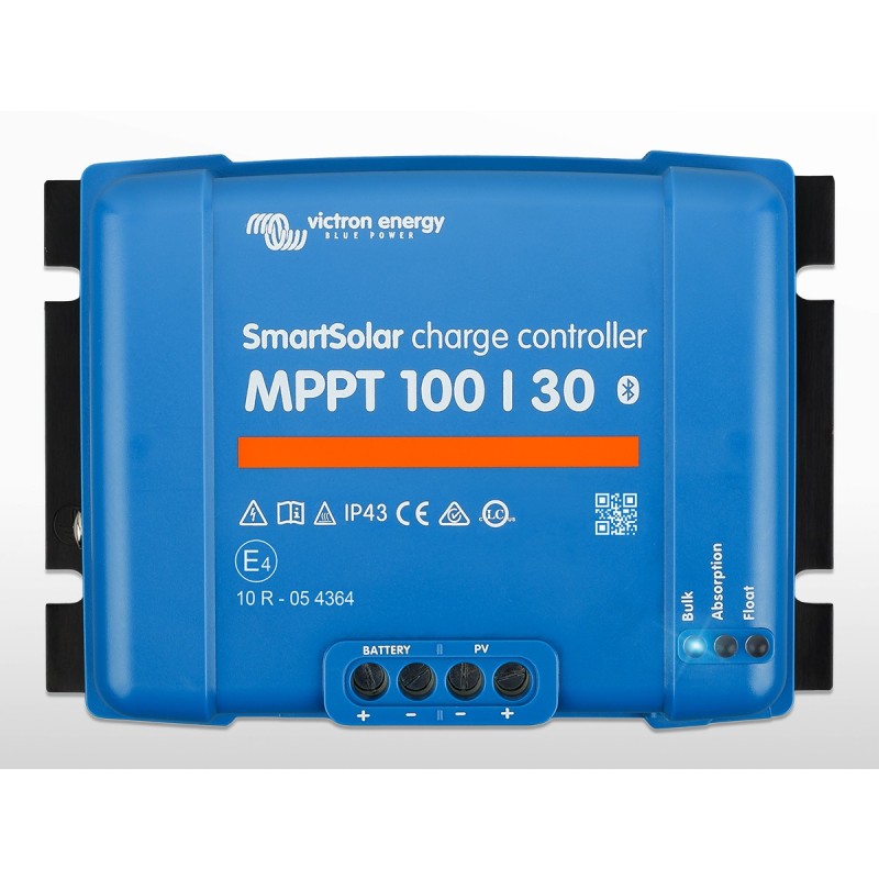 Régulateur MPPT SmartSolar VICTRON 100/30 (100V / 30A) Bluetooth intégré