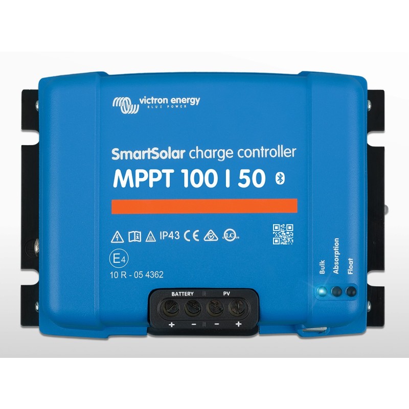 Régulateur MPPT SmartSolar VICTRON 100/50 (100V / 50A) Bluetooth intégré