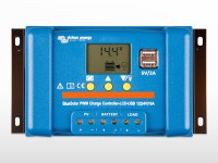 Régulateur VICTRON BlueSolar LCD & USB 12/24V - 30A