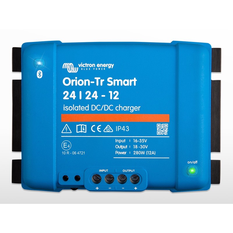 Chargeur DC VICTRON Orion-Tr Smart isolé 24/24 - 12A | 24 / 24V - 280W