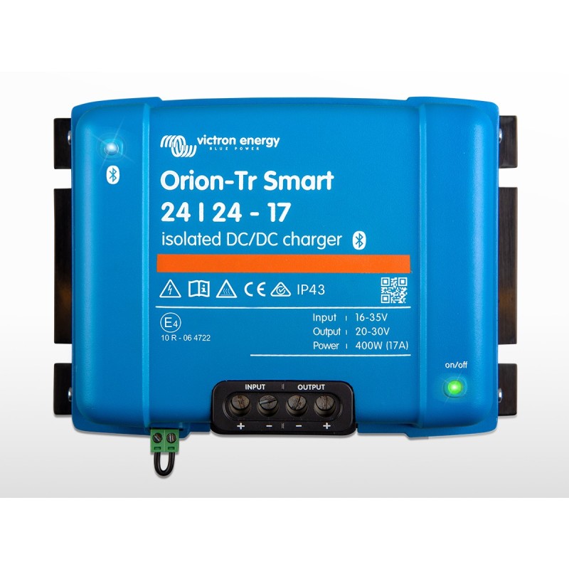 Chargeur DC VICTRON Orion-Tr Smart isolé 24/24 - 17A | 24 / 24V - 400W