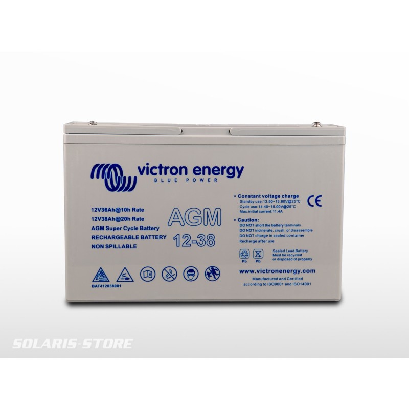 Batterie VICTRON étanche AGM Super Cycle 12V 25Ah