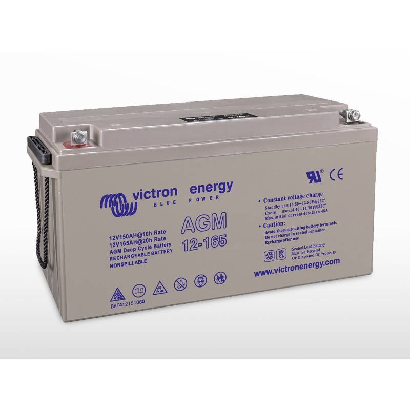 Batterie VICTRON étanche Gel 12V 165Ah