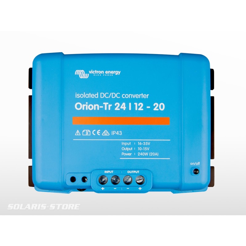 Convertisseur isolé VICTRON Orion-Tr 12/12 V - 30 A