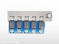 Busbar 5 connexions avec MEGA Fusible