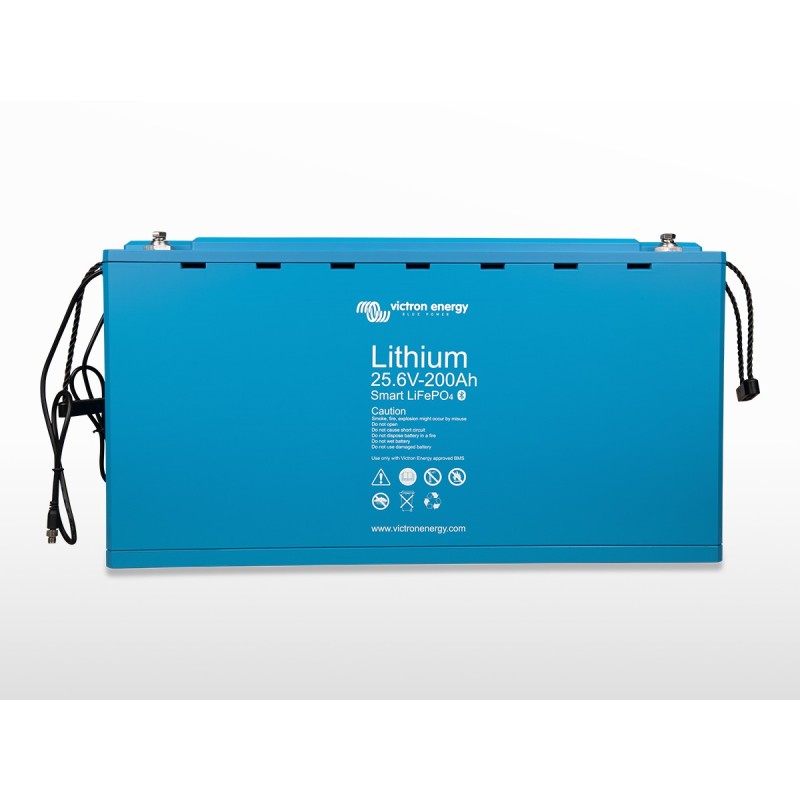 Batterie solaire Lithium LiFePO4 200A / 24V Smart