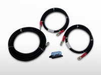 Kit connexion batterie 70mm² / M8-M8 + Porte MEGA-fusible | 2 x 2m