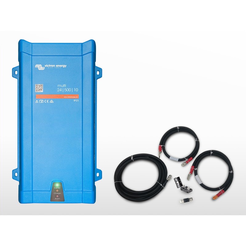 Kit onduleur/chargeur VICTRON MultiPlus 24/500 VE.Bus | 24V / 500VA