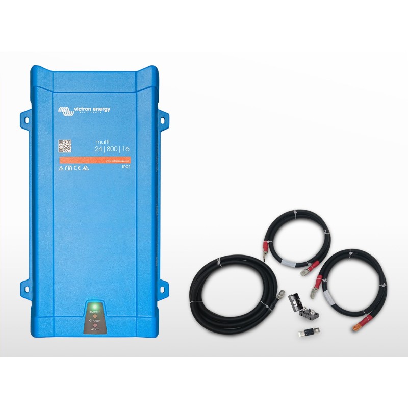 Kit onduleur/chargeur VICTRON MultiPlus 24/800 VE.Bus | 24V / 800VA