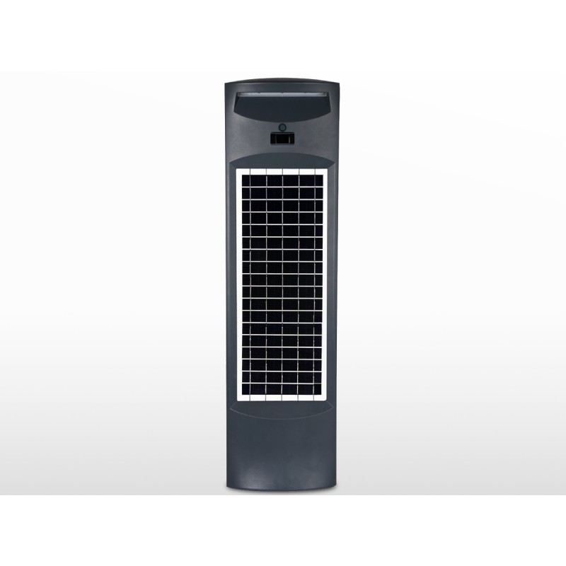 Borne solaire LED double face - détection crépuscule + mouvement | 20W / 1000lm