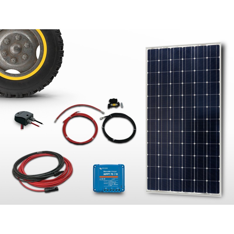 Kit solaire Camping-car MPPT monocristallin 215W | 12V / 24V