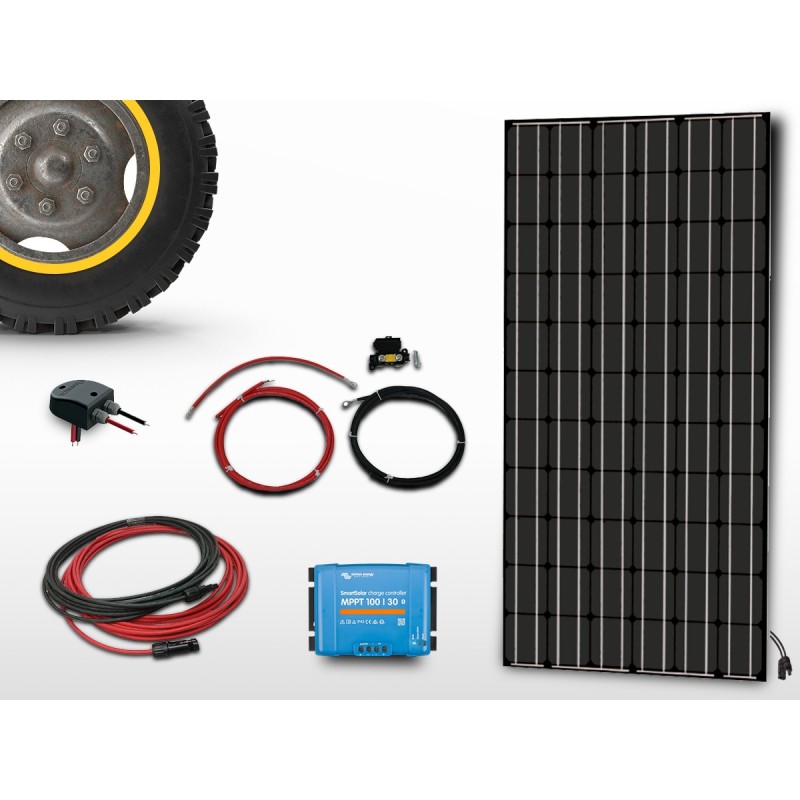 Kit panneau solaire Camping-car MPPT monocristallin UNITECK 300W | 12V / 24V