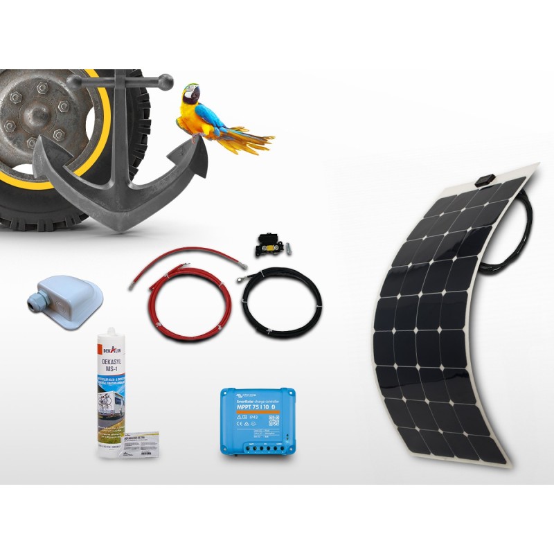 Kit panneau solaire souple 135W | 12V