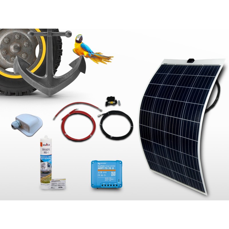 Kit panneau solaire souple 150W | 12V