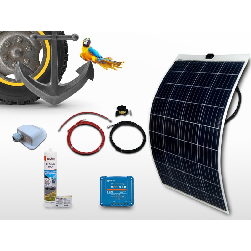 Kit panneau solaire souple 170W | 12V