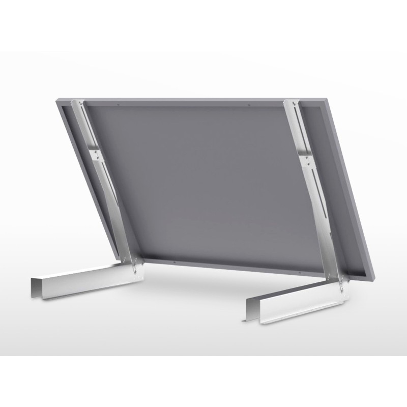 Support 1 panneau solaire grande taille Sol/Mur UNIFIX500B | Max 1150mm