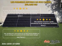 Avis clients sur les panneaux autoconsommation Solaris Go 800