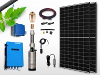 Kit pompe solaire Immergé pour goutte à goutte LORENTZ - 820W | 50m - 10m³/J