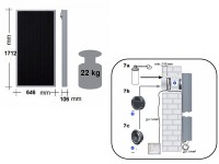 Installation Capteur solaire à air TWINSOLAR DUO