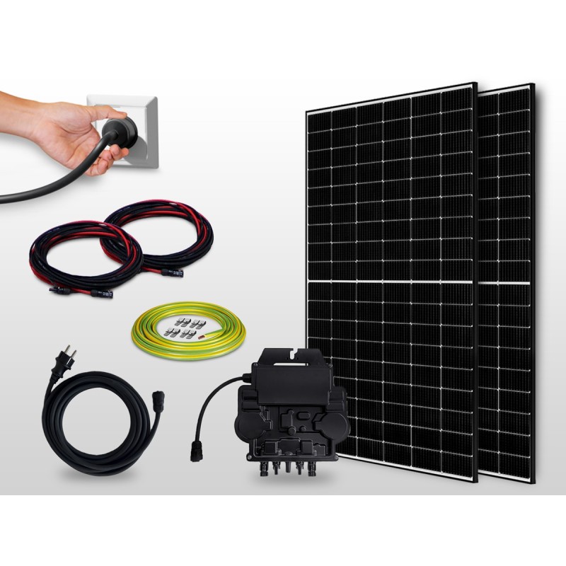 Kit panneaux solaires autoconsommation sur prise 800 | 820W