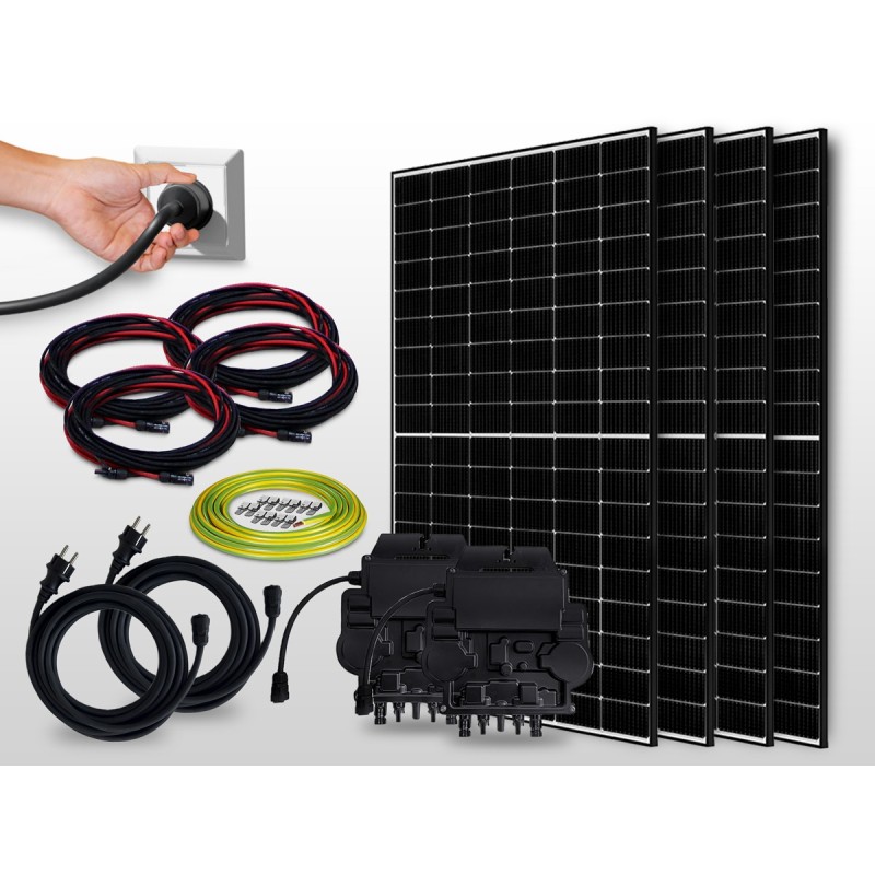 Kit panneaux solaires autoconsommation sur prise 1600 | 1640W