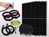 Kit panneaux solaires autoconsommation sur prise 1600 | 1640W