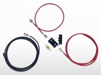 Kit connexion fil 6mm² / M8-NU avec MIDI fusible 30A/58V | 2m